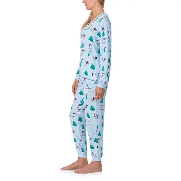NWT Peanuts Snoopy Women's Pajama Set Size Small - Picture 5 of 9